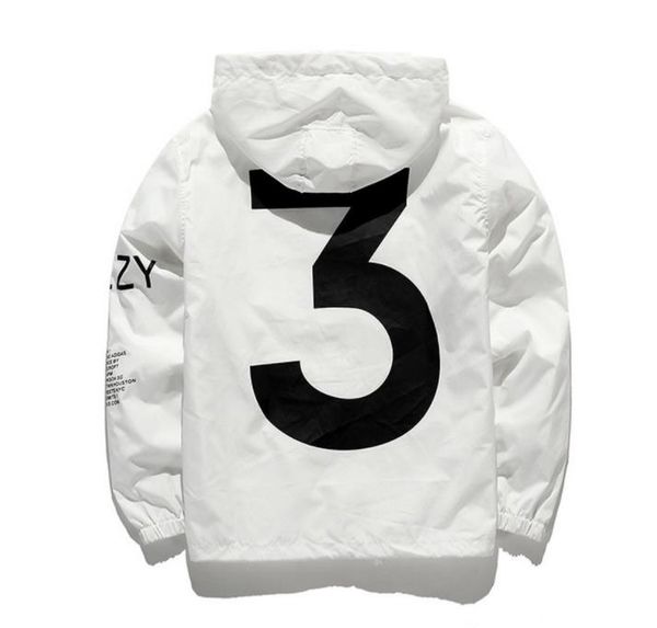 

jacket kanye gd is delivery for both men women's jackets of the same windbreaker double layer fabric and high quality