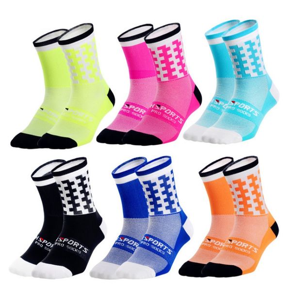 

2018 cycling yoga sock sports running bicycle riding socks outdoor if you can read this sports mountaineering letters socks, Black
