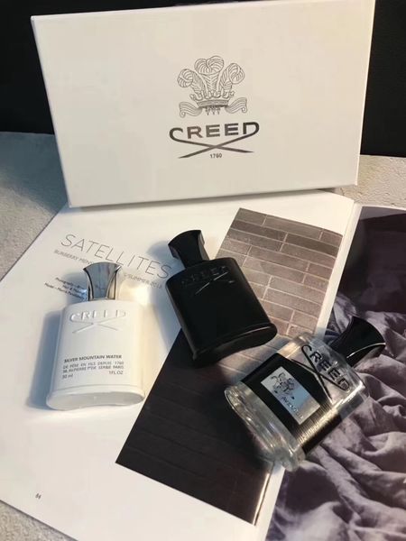 

ВЫСОКОЕ КАЧЕСТВО Крид духи 3 шт наборы Aventus Tweed Silver горной воды аромат долговечное