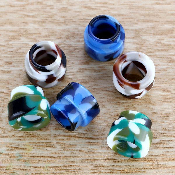 

810 Epoxy Resin drip tip Wide Bore drip tips Mouthpiece for 810 Tank 528 RDA with Retail Package E Cigarette DHL Free