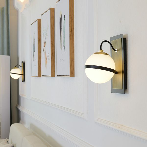 

Скандинавский минимализм коридор светодиодный настенный светильник гостиная бл
