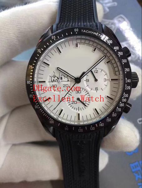 

8 style sell fashion watches 326.32.40.50.06.001 racing co-axial vk quartz chronograph rubber bands mens watch watche christma, Slivery;brown