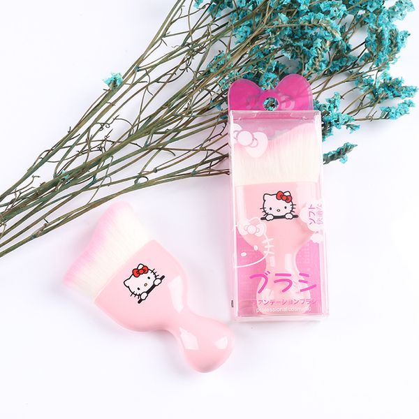 

hello kitty curve curved foundation brush contour shadow makeup brush xw-1058
