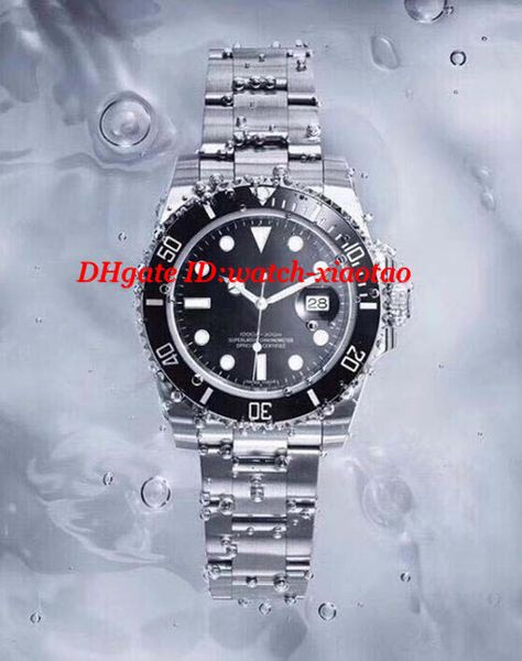 Luxury Best V7 Version 18K Wrapped Gold Mens Automatic Watch Ceramic Bezel Eta 2836 Movement Date Men Dive Sport Watch