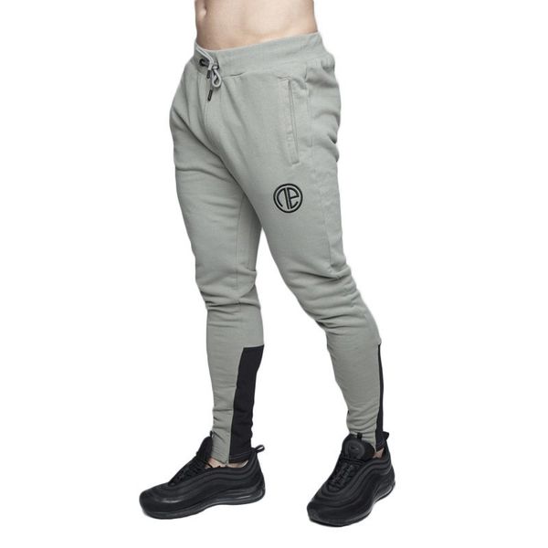 

sport pants men running jogger gym sweatpants fitness male tracksuit elastic long trousers high waist leggings mens sport pants, Black;blue