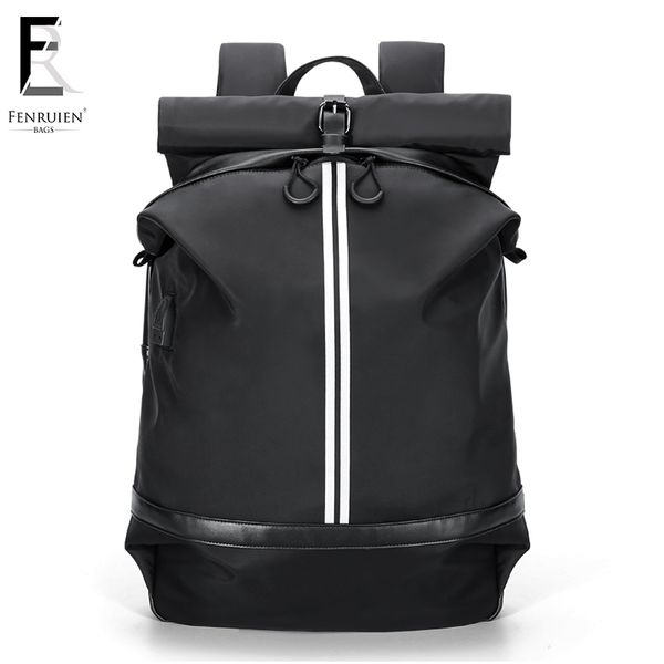 

frn водонепроницаемый 15.6 дюймов ноутбук рюкзак мужчины usb зарядка bagpack для девочек-подростков случайные путешествия рюкзак женщины муж