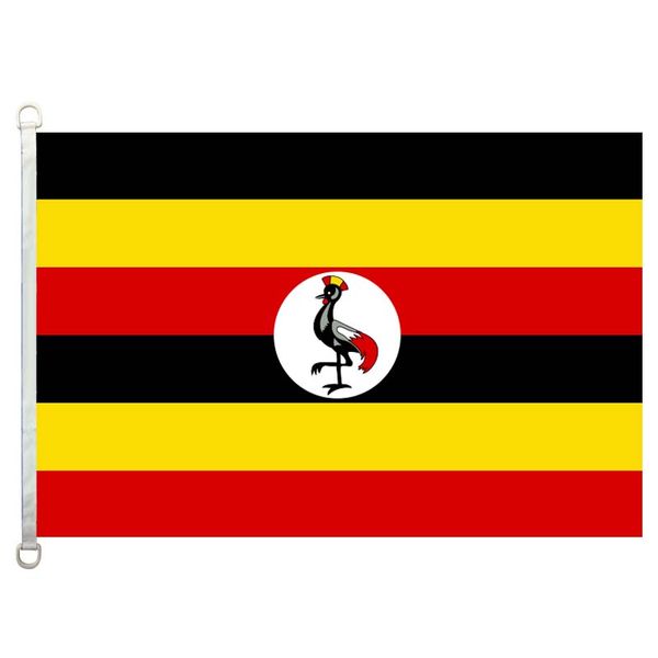 

uganda flag,90*150cm ,100% polyester, banner,digital printing