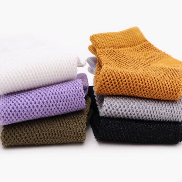 

wholesale 60pairs fishnet coon mesh breathable women's socks shallow mouth ladies silky socks loafer boat socks, Black;white