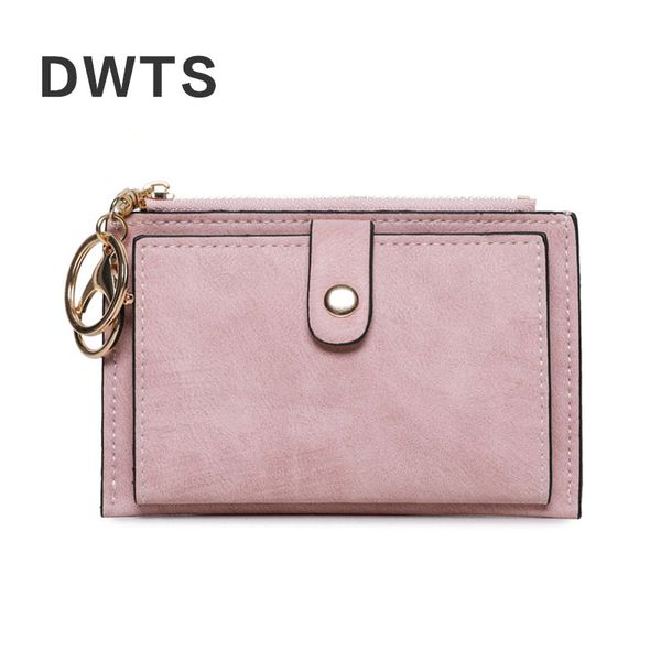 

new female wallet leather coin purse women purse small fresh zipper coin bag multi-function slim small card package, Red;black