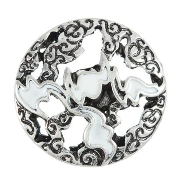

20pcs/lot new charms moustache 18mm snap button jewelry for 18mm snaps bracelet snap jewelry diy slae jewlery item 4color, Bronze;silver