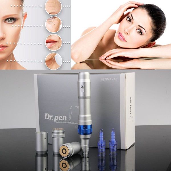 

Wireless Derma Pen Powerful Ultima A6 Microneedle Dermapen Dermastamp Meso 12 Needles Dr.pen Replaceable Cartridge EU/US/UK/AU plug