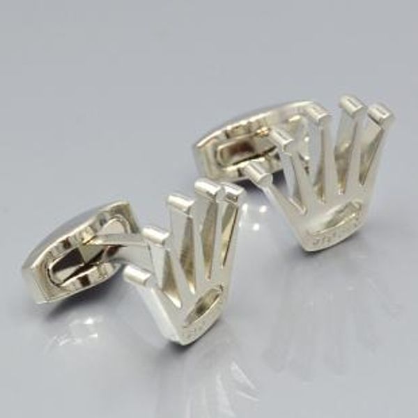 

luxury men wedding shirt cufflinks for rose gold or silver/golden copper stamping cuff button with fashion metal cuff link gift