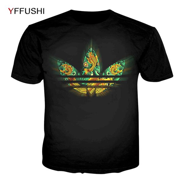 

yffushi new arrival men's t shirt summer short sleeve hip hop pinted men t shirts casual cotton tees steatwears for men, White;black