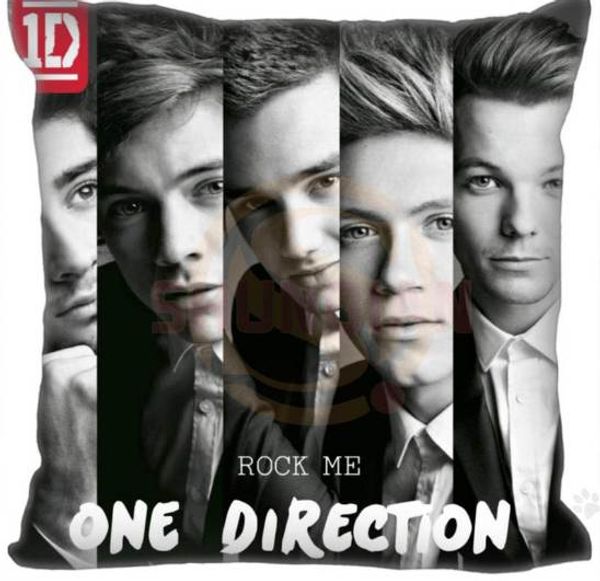 Hot Sale New Custom 1d One Direction Square Pillowcases Zipper