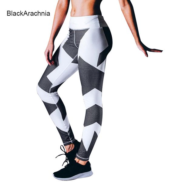 

blackarachnia sports workout yoga leggings digital printing track pants women elastic slim long trousers fitness yoga pants, White;red