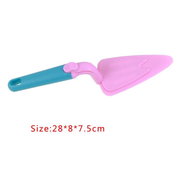 

28cm adjustable cake shovel knife plastic pizza scraper spade cake butter cutter tool kitchen baking tool accessories