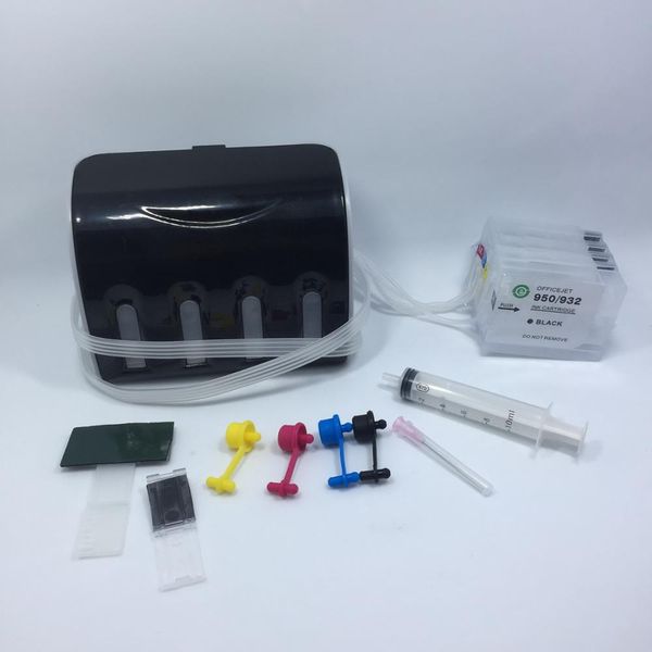 

yotat 932 снпч чернильный картридж для hp932 hp933 hp 932 933 для hp officejet 6100 6600 6700 7110 7610 7612 принтер