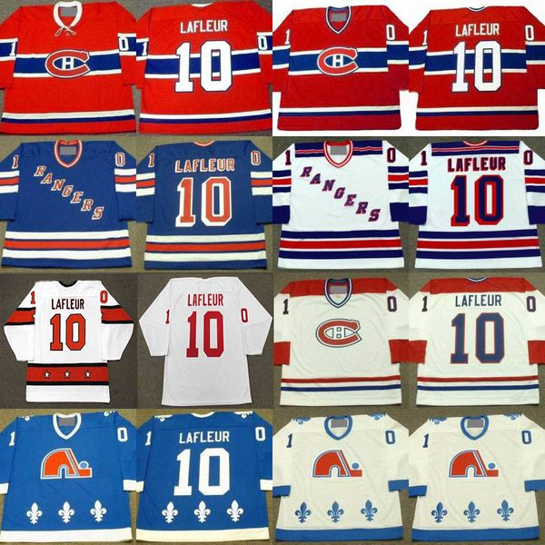 

Retro 10 Guy Lafleur Jersey New York Rangers 1988 Montreal Canadiens 1973 Quebec Nordiques 1990 Hockey Jerseys Stitched Logo