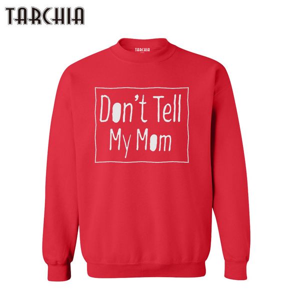 

tarchia most hoodies men hoodies mens long sleeve casual sweatshirts 2019 autumn outerwear sportwear don't tell my mom fashion, Black