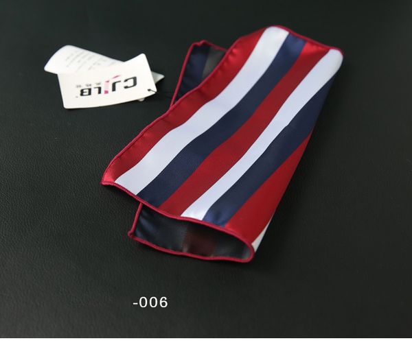 

stripe series 24*24cm mens pocket small suit squares hankies polyester hanky handkerchief accessory neckties ties fashion, Black;purple