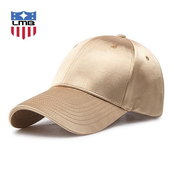 

lmb satin silk material solid color women's baseball caps men summer hat vintage travels female hats fashion casual cap, Blue;gray