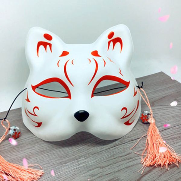 

cat face mask anime mask with tassels bells cosplay dance mischief halloween christmas new year party masquerades7c2199