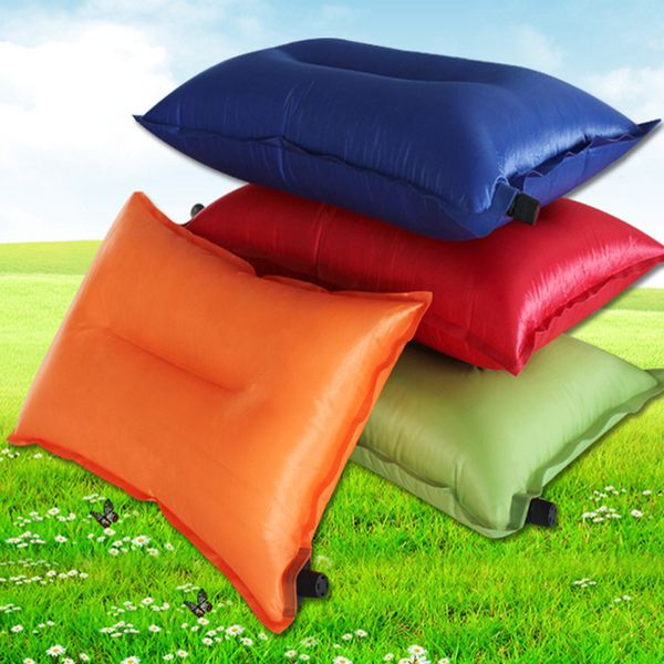 Outdoor Automatic Inflatable Portable Pillows Cushion Waterproof