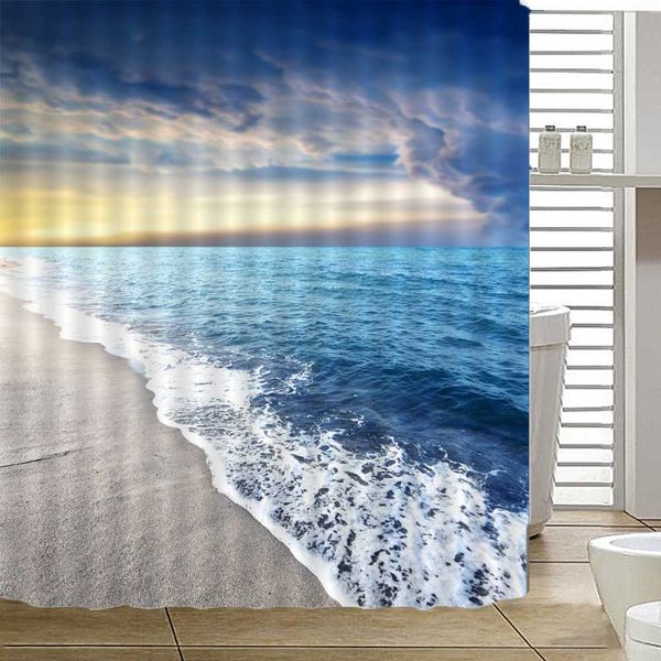 

beach shower curtains waterproof women bathroom products showers curtain polyester fabric merchandises betty boop ap2