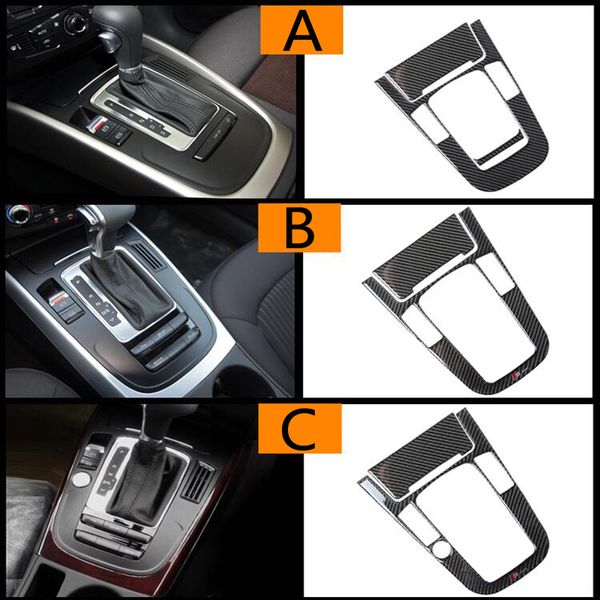 2019 Car Interior Accessories Carbon Fiber Control Gear Shift Panel Decorative Cover Trim For Audi A4 A5 Q5 B8 S4 S5 Car Styling From Lewis99 16 99