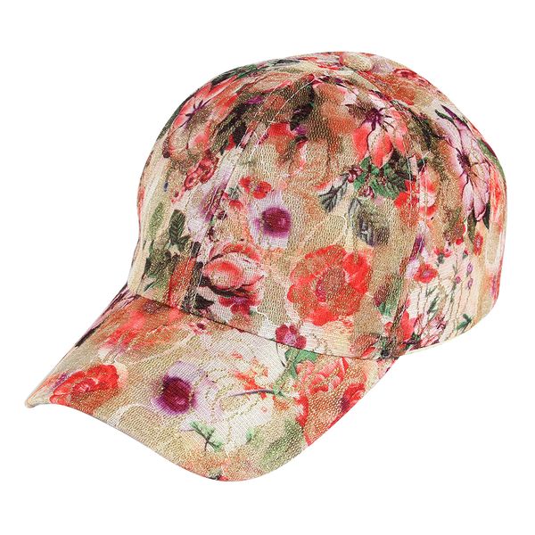 

foxmother 2018 new summer purple shiny metallic lurex lace floral flower gorras casquette casquette femme baseball caps women, Blue;gray