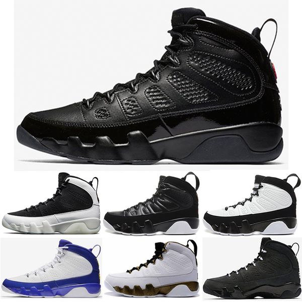 

2018 bred 9 la oreo man basketball shoes black red white shoe space jam tour yellow pe 9s men sport trainer sneakers 41-47