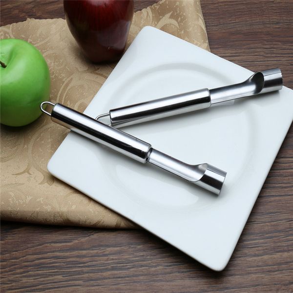 

factory supply food grade stainless steel 18/0 fruit corers, durable kitchen gadgets metal apple corers