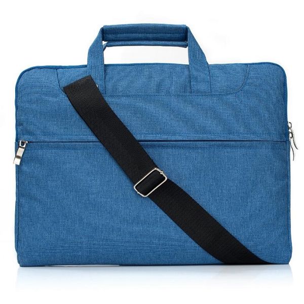 Esempio di borsa a tracolla per PC portatile Borsa valigetta per DELL HP LENOVO Macbook ASUS 11 13 Notebook da 15 pollici Cerniera Borse per il trasporto con cinturino antiurto