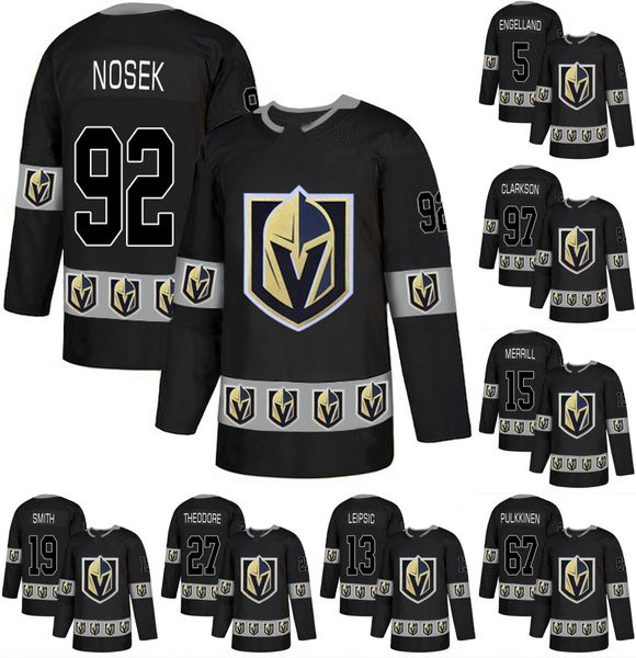 

Men 92 Tomas Nosek Jersey Vegas Golden Knights 19 Reilly Smith 67 Max Pacioretty 27 Shea Theodore 15 Jon Merrill Hockey Jerseys Black
