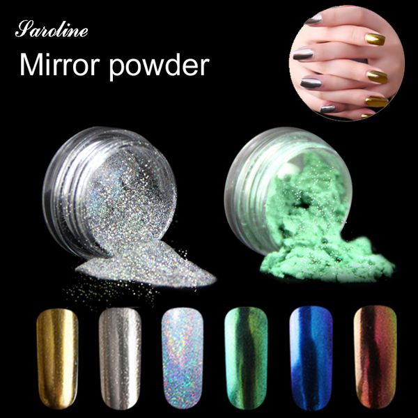 

silver gold mirror powder gold silver pigment nail glitter nail art chrome holographic glitter pigment acrylic powder