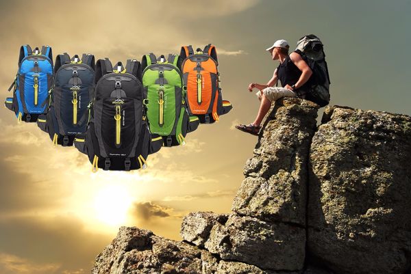 

backpack rucksack bag bags backpacks waterproof durable outdoor sport travel nylon messenger backpack bag for camping hiking trekking