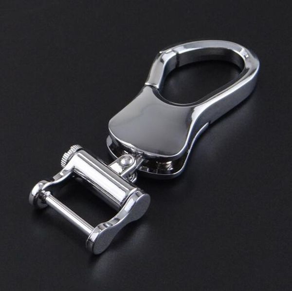 

creative fashion chain new key keyring 2016 gift charm mens ring keyfob car metal keychain alloy, Silver