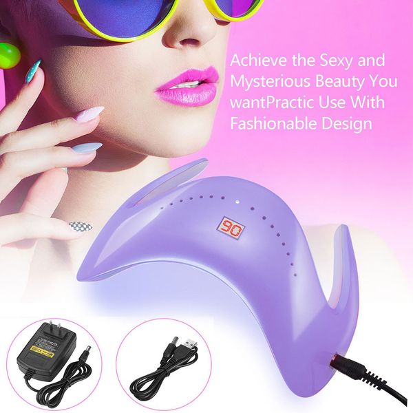 

lcd display 18w manicure dryer light drying machine dryer curing lamps uv led gel nail lamp home gel beauty automatic induction