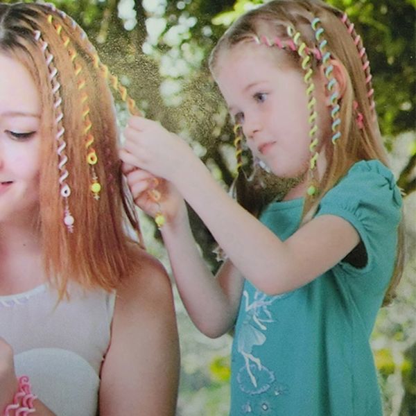 Cute Fashion Girls Kids Spiral Spin Hairpin Hair Curler Diy Kids