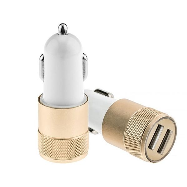 

new 2-port usb universal car charger for iphone6/6s/5 ipod/ipad samsung e30
