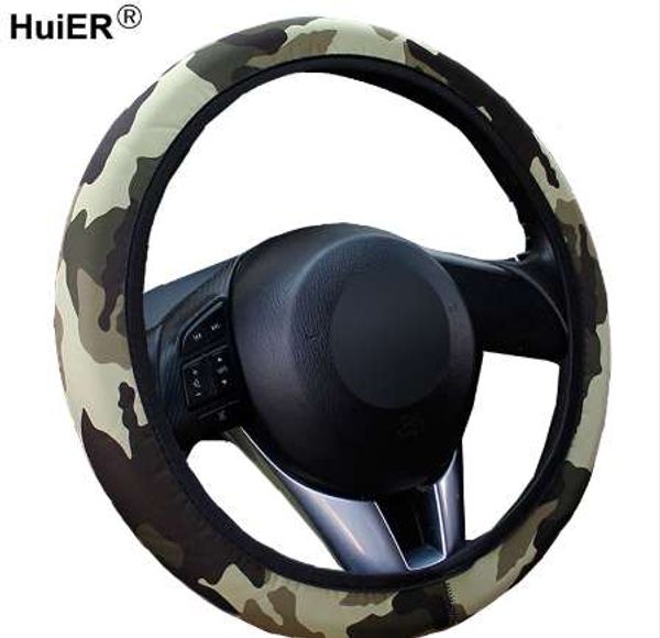 

huier universal car steering wheel cover steering cover 4 seasons breathable car styling automobile auto steering wheel cover