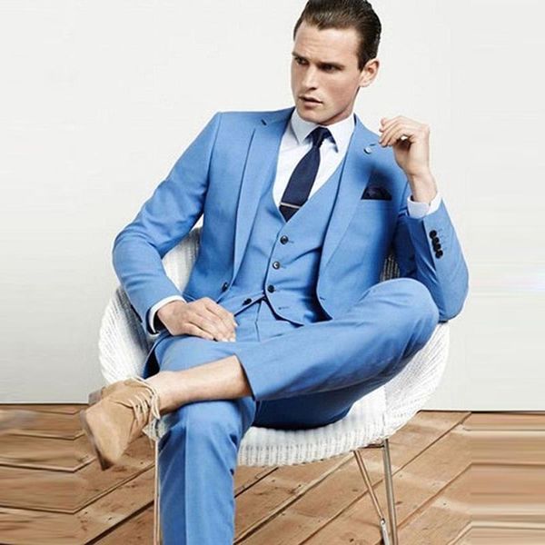 

latest coat pants designs blue mens suit formal slim fit suits wedding groom blazer prom suits sweet style wedding tuxedo, White;black