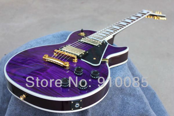 

Коллекционный выбор 1959 Paul Shop Custom Purple Electric Guitar Freeshipping