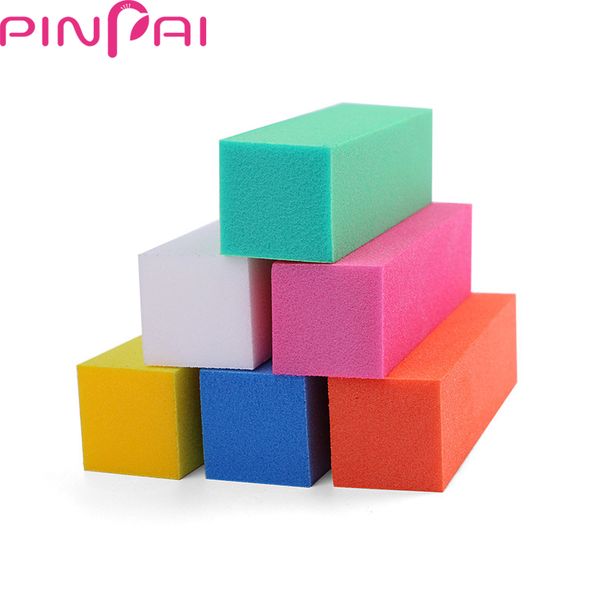 

pinpai 3pcs nail buffers file for uv gel polish nail file buffer block polish manicure pedicure sanding art buffing tool