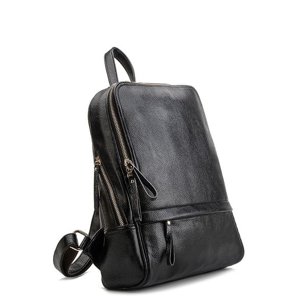 

kajie soft genuine leather women bag a backpack for girl a laplarge capacity shoulder pack design travel purse for female