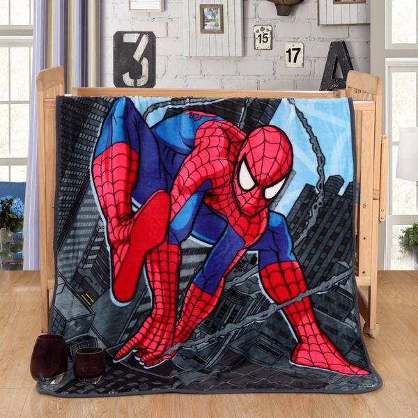 

new cartoon warm mini blanket soft blanket on bed coral fleece warm throw blankets travel for kids baby 70x100cm