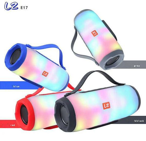 

New LLZ-E17 Wireless Bluetooth Speaker TF FM USB BT Subwoofer Outdoor Portable Mobile Phone Wireless Bluetooth