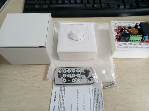 

Ir remote control triac led dimmer ac90 265v 3 year warranty