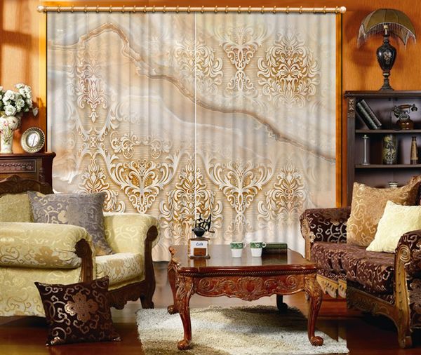 

3d curtains decorations for home marble curtains for living room blackout curtain for bedroom