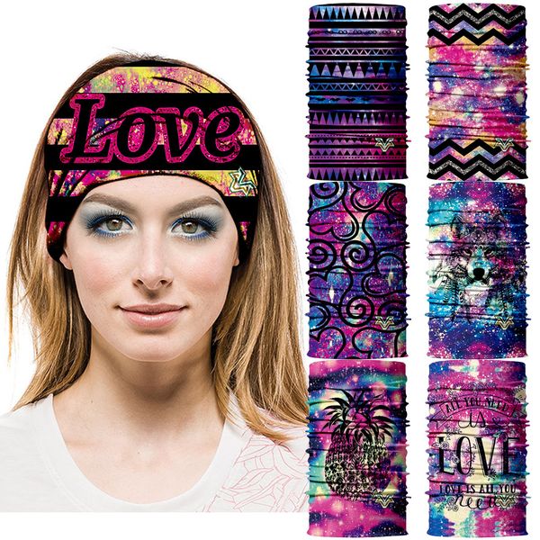 

2018 women summer headband face mask climagic scarf cycling ski scarves snowboard equipment bicycle bandana headwears, Blue;gray